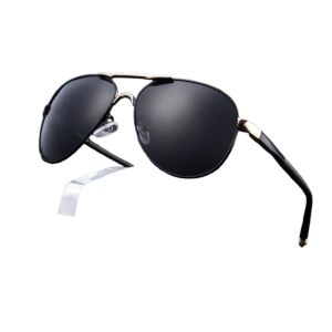 Polarized Vintage Sunglasses Collection - 5 Colors - Blue with box